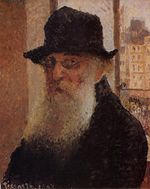 Писсарро Автопортрет 1903г